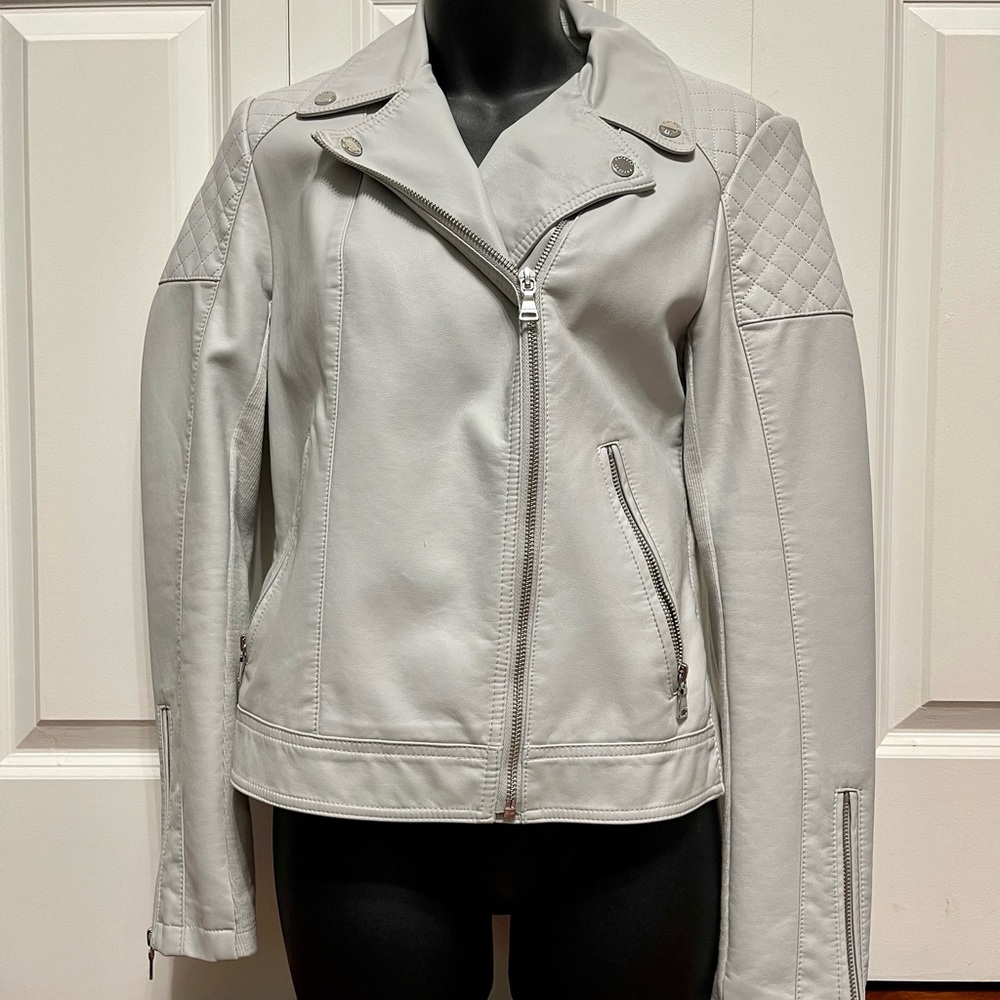 Express Faux Leather Jacket NWOT - Picture 4 of 7